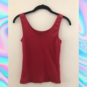Brandy Melville/J Galt red tank